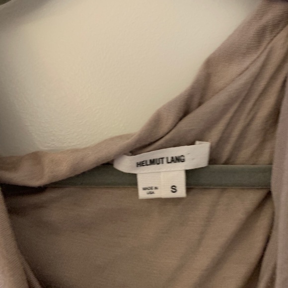 Grey Cotton Helmut Lang Dress - Picture 4 of 4